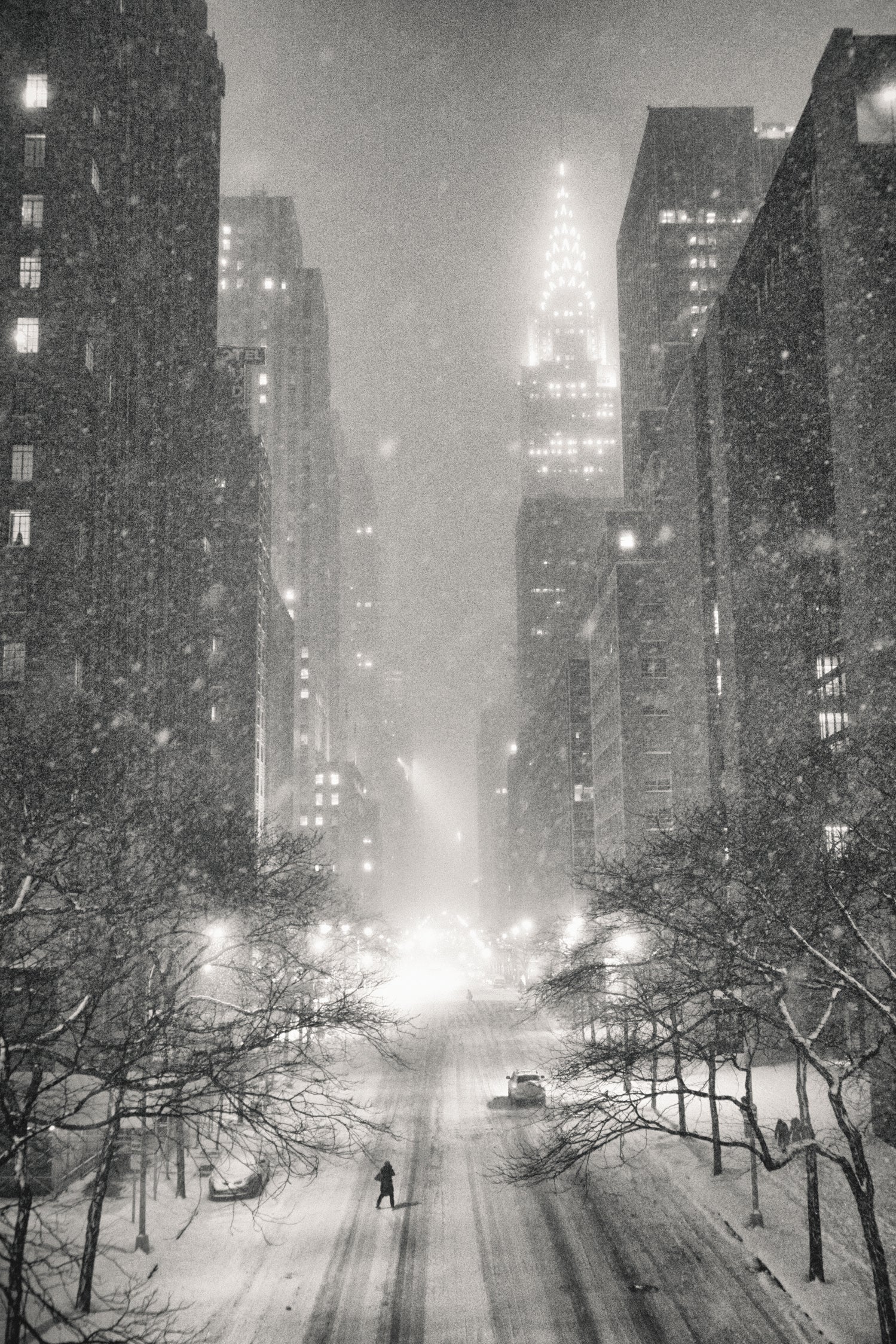 New York City - Winter Snow Scene - East Village Photograph by Vivienne  Gucwa - Pixels Merch