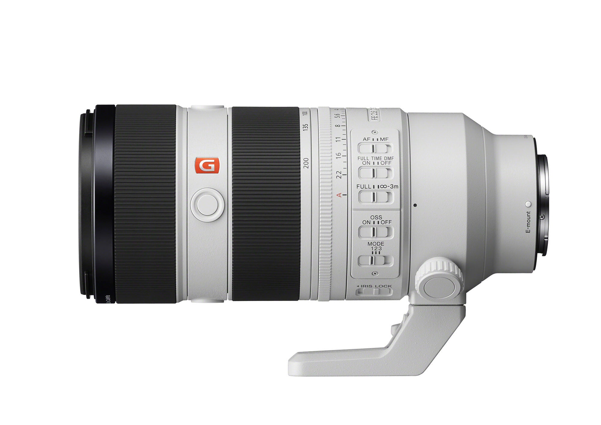 Sony 70-200mm F28 GM OSS II Left Side