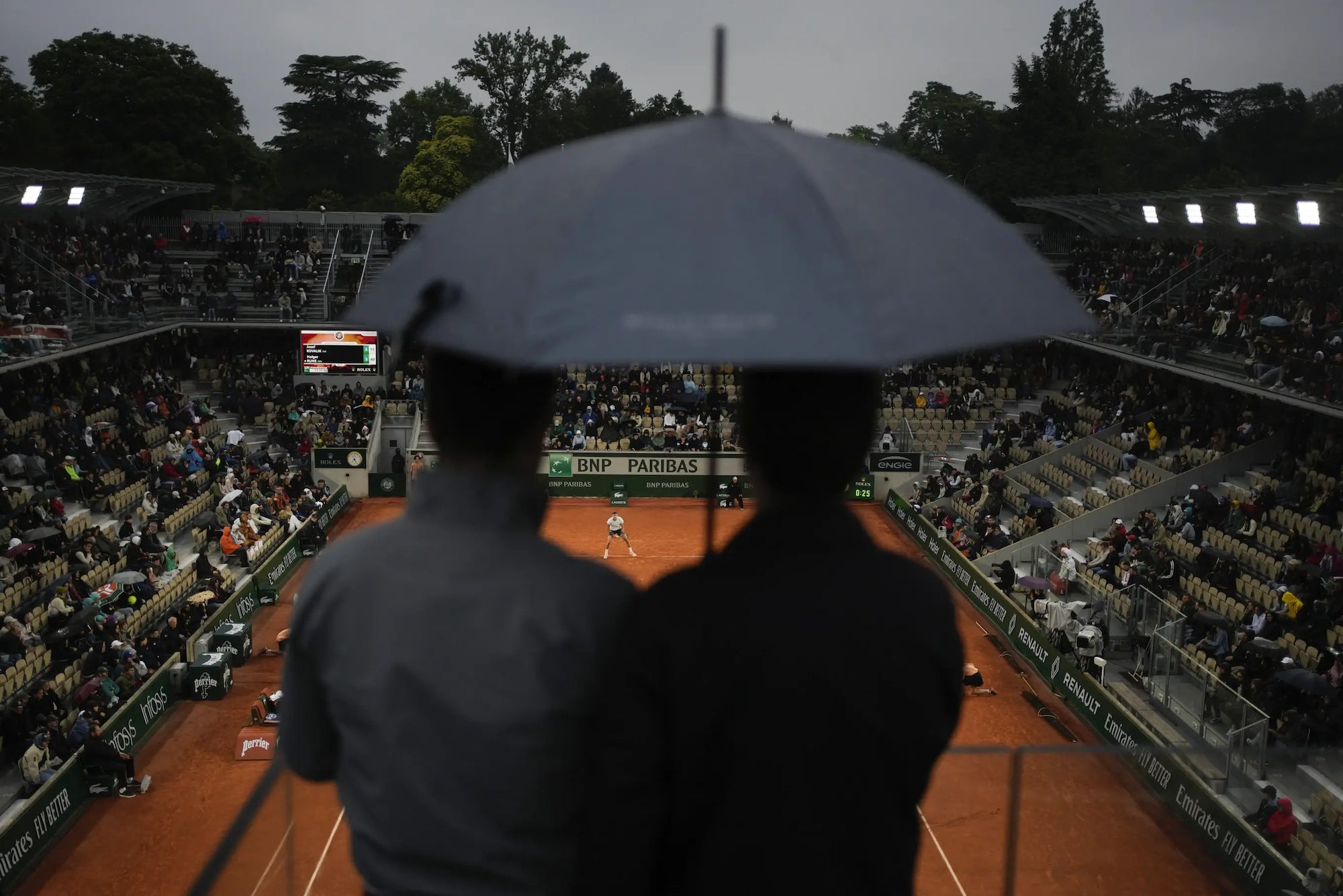 AP Photo/Thibault Camus. Sony Alpha 1. Sony 35mm f/1.8. 1/3200-sec., f/1.8, ISO 400