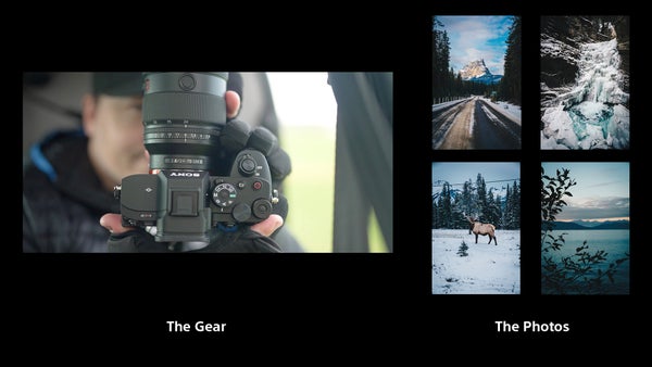 Sony Alpha 7R V and Sony 24-70mm f/2.8 G Master II for winter landscape photography
