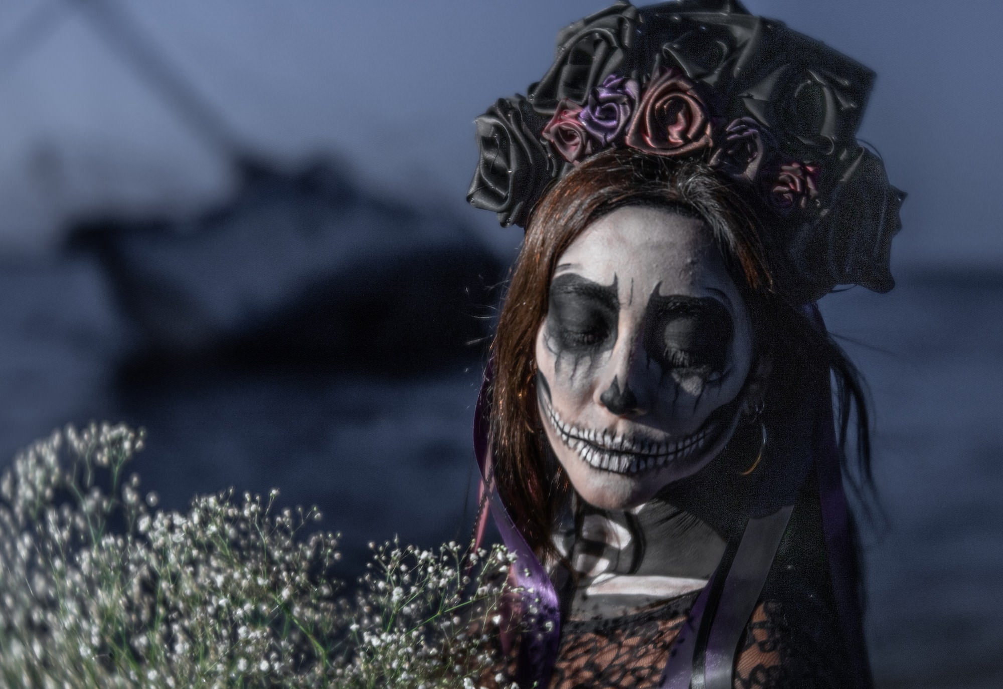 Sony Artisan Cristina Mittermeier photographs during Day of the Dead