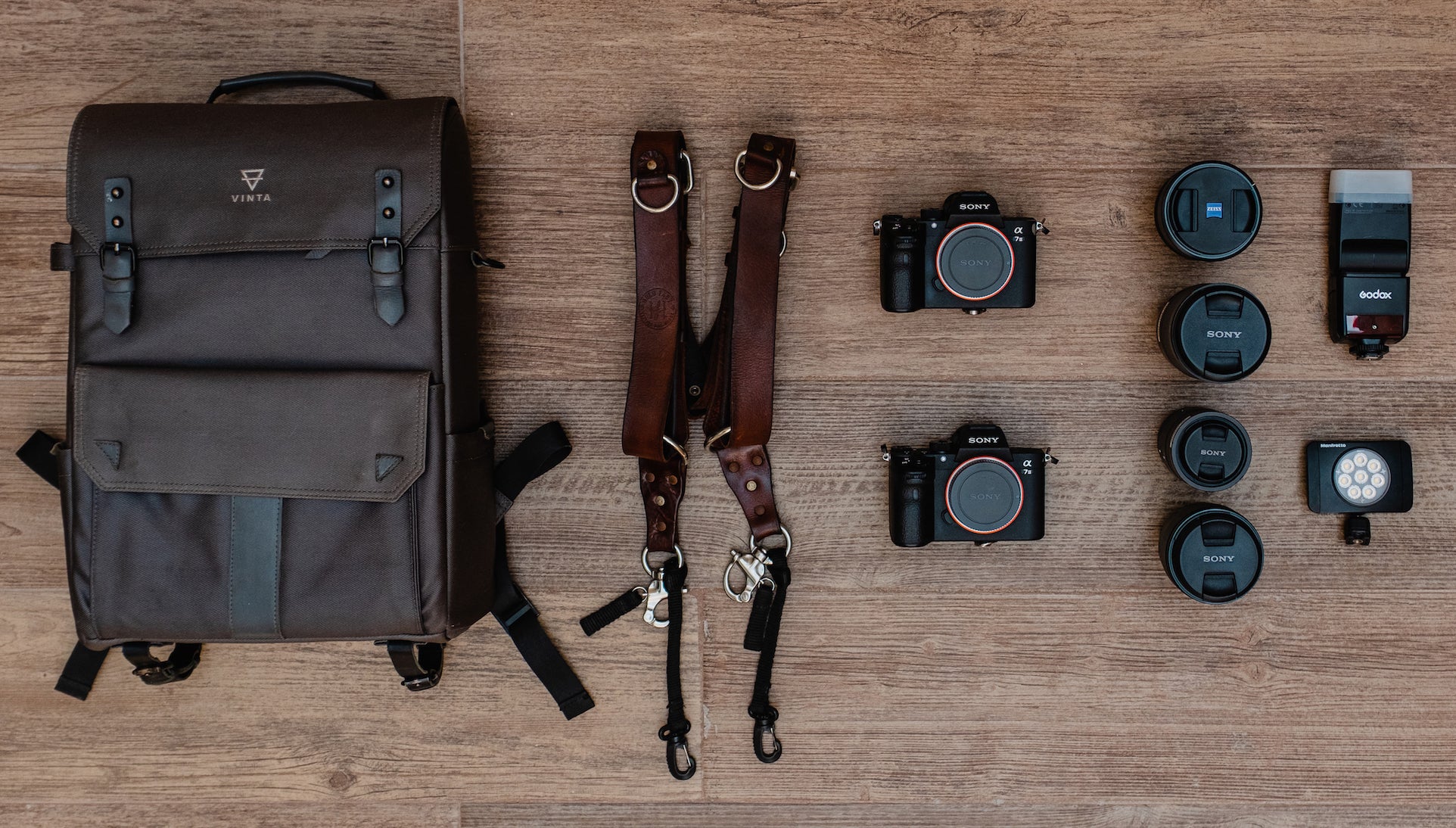 Vinta type ii 2024 camera backpack kit