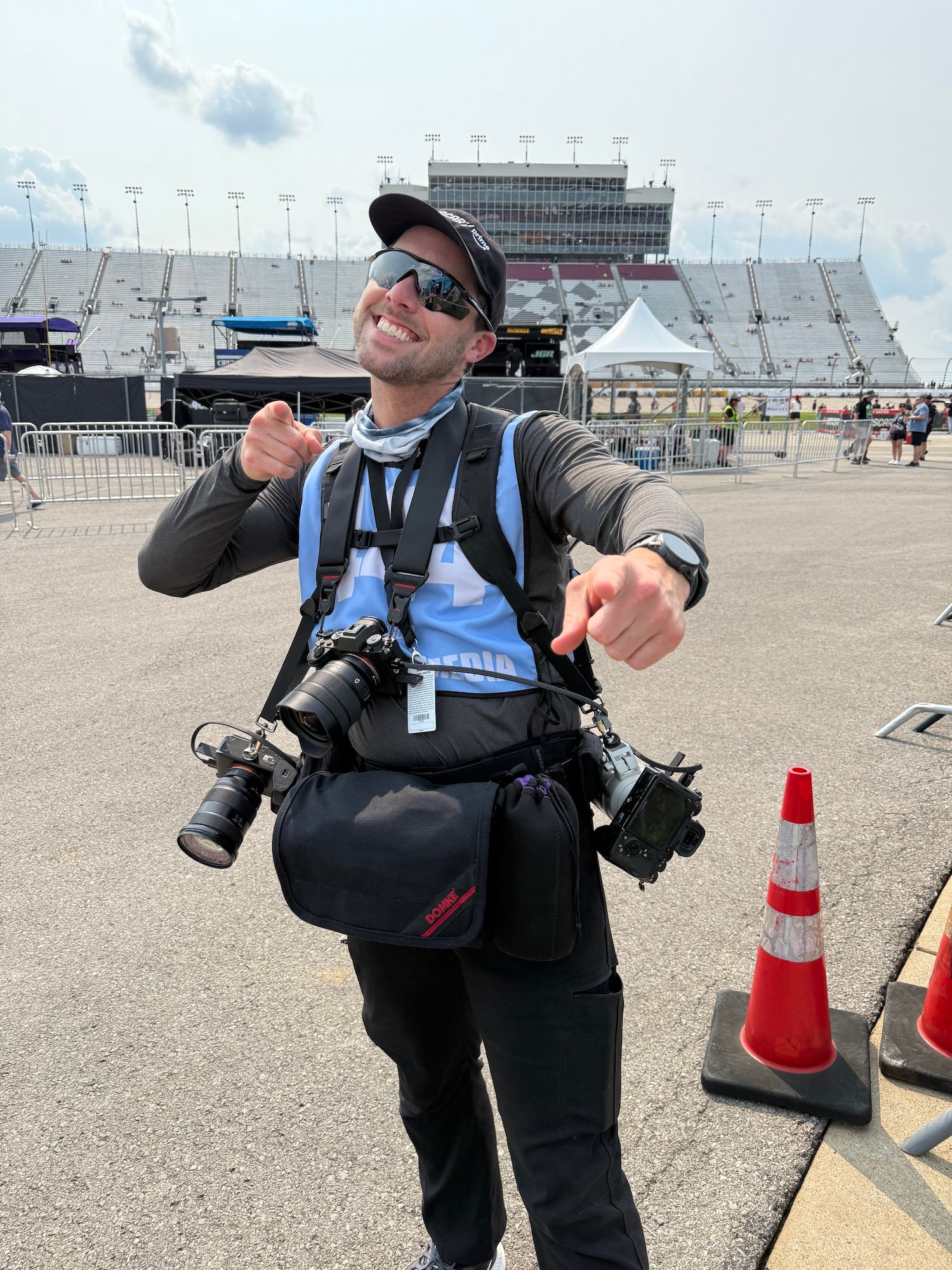 BTS Photo of Kit Karzen