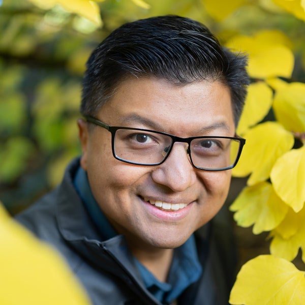 portrait of Mahesh Thapa