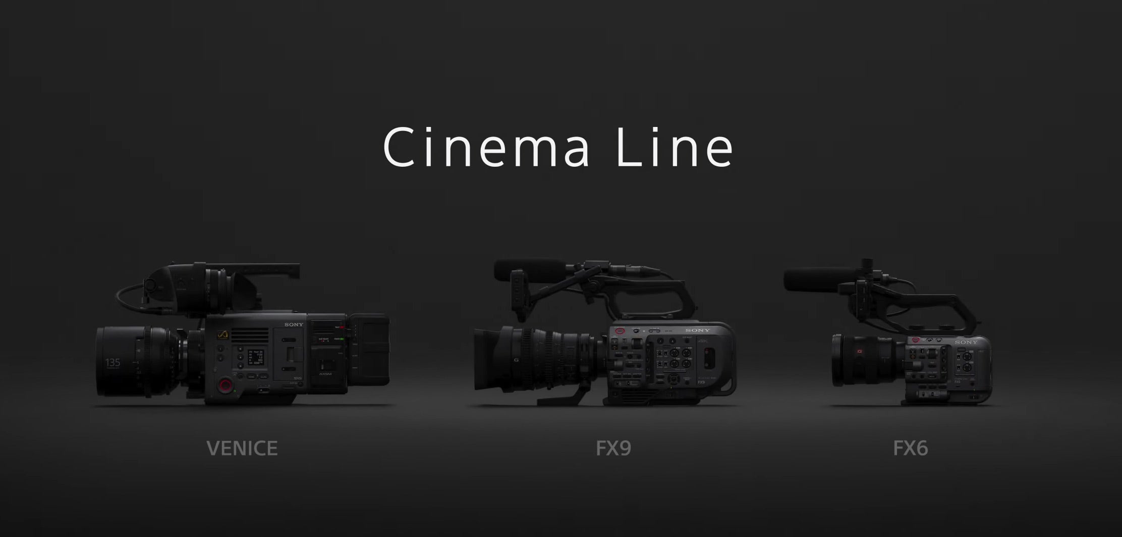 sony alpha cinema line