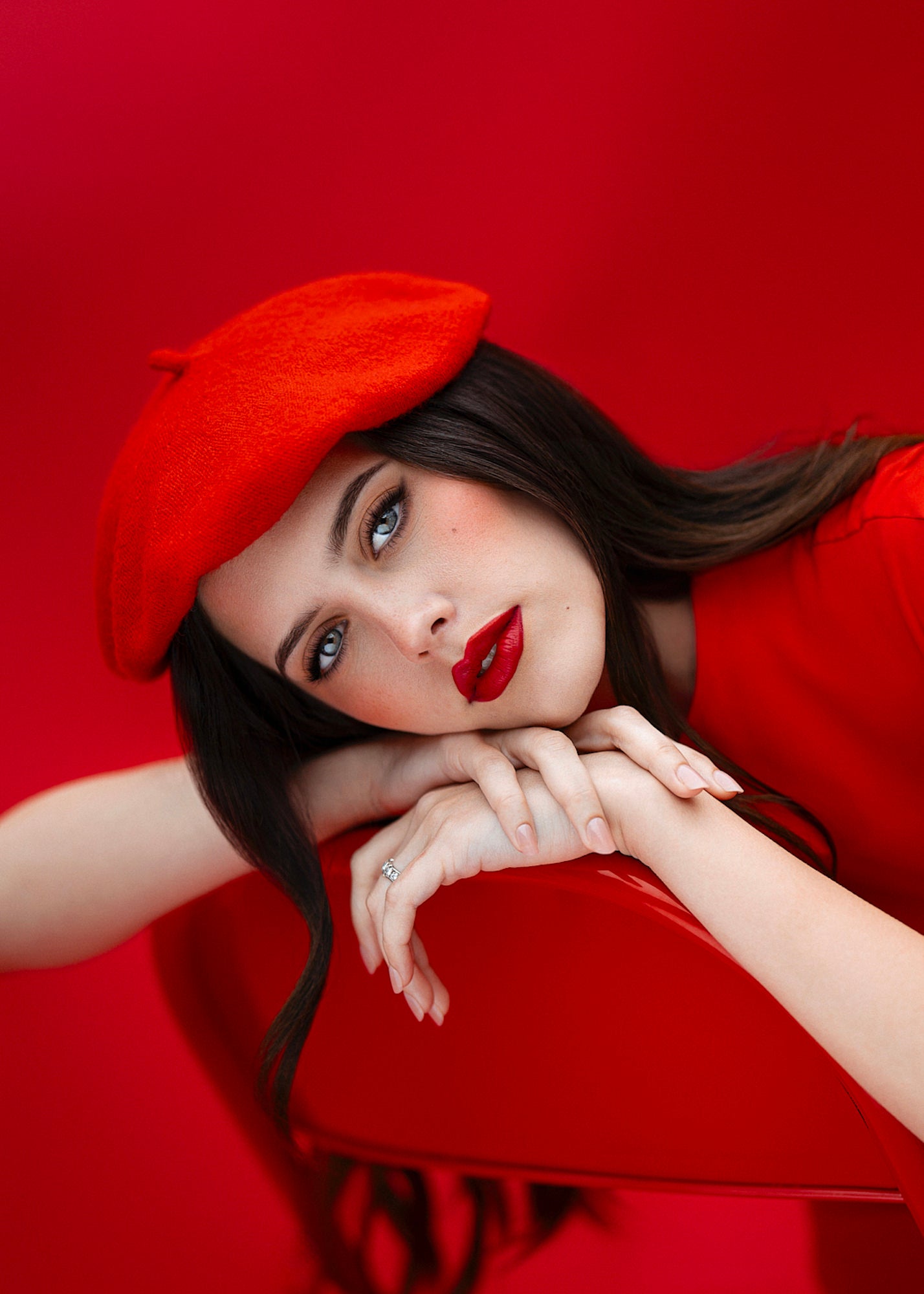 Seeing Red: Inside A Bold Portrait Session | Sony | Alpha