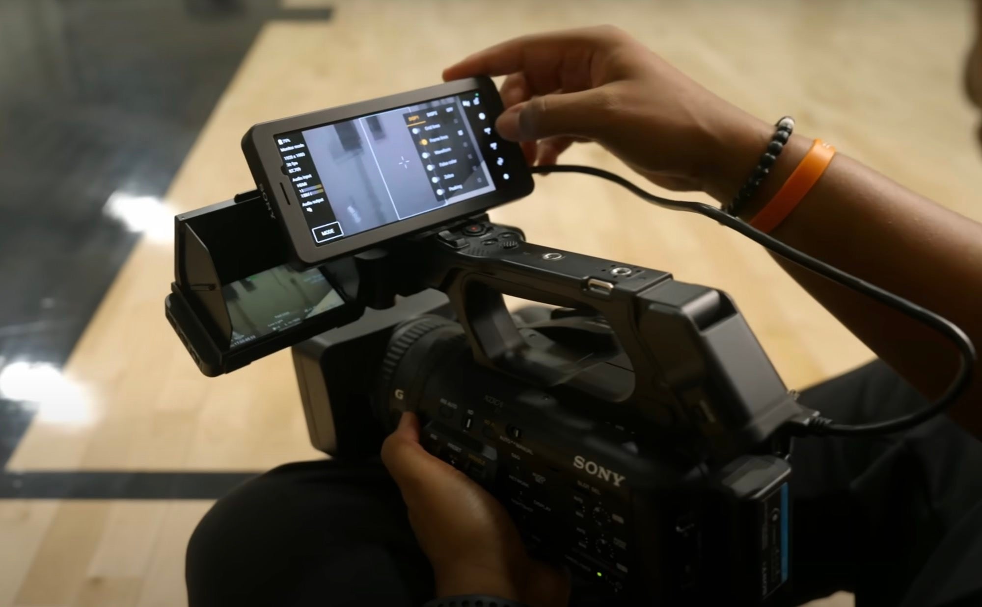 Hybrid sports creator Travis Ellison uses the Sony PDT-FP1