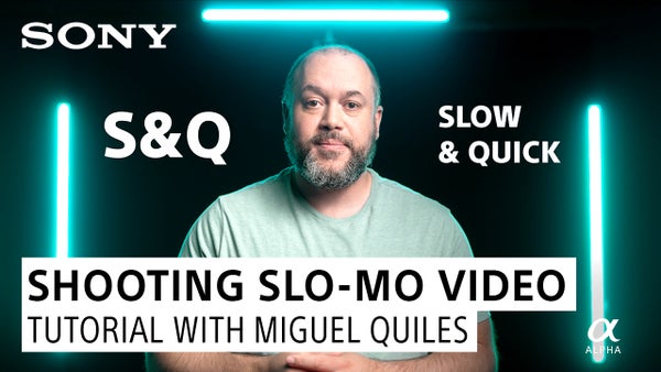 Slow-motion video tutorial with Miguel Quiles