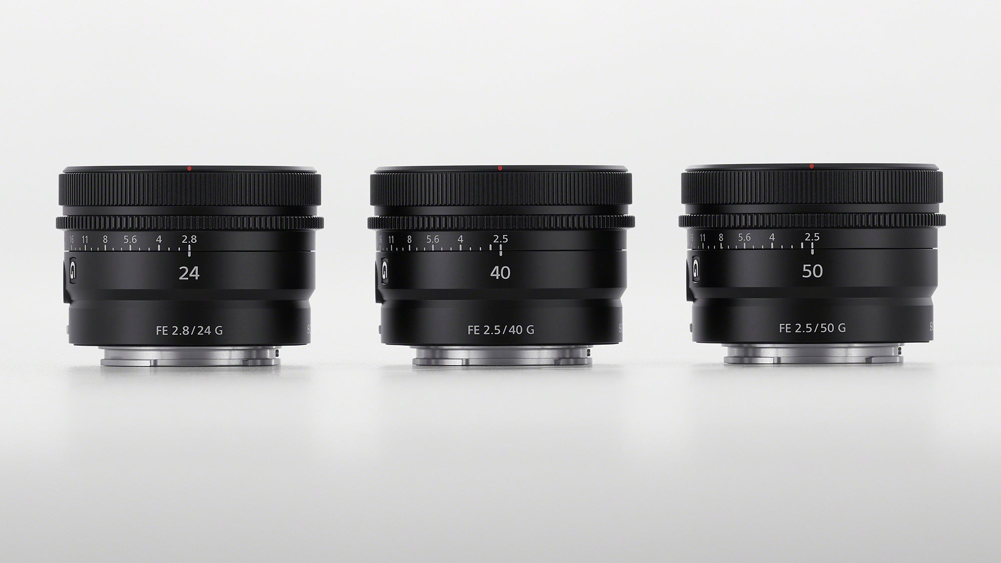 Sony Electronics Introduces Three New High-Performance G Lenses