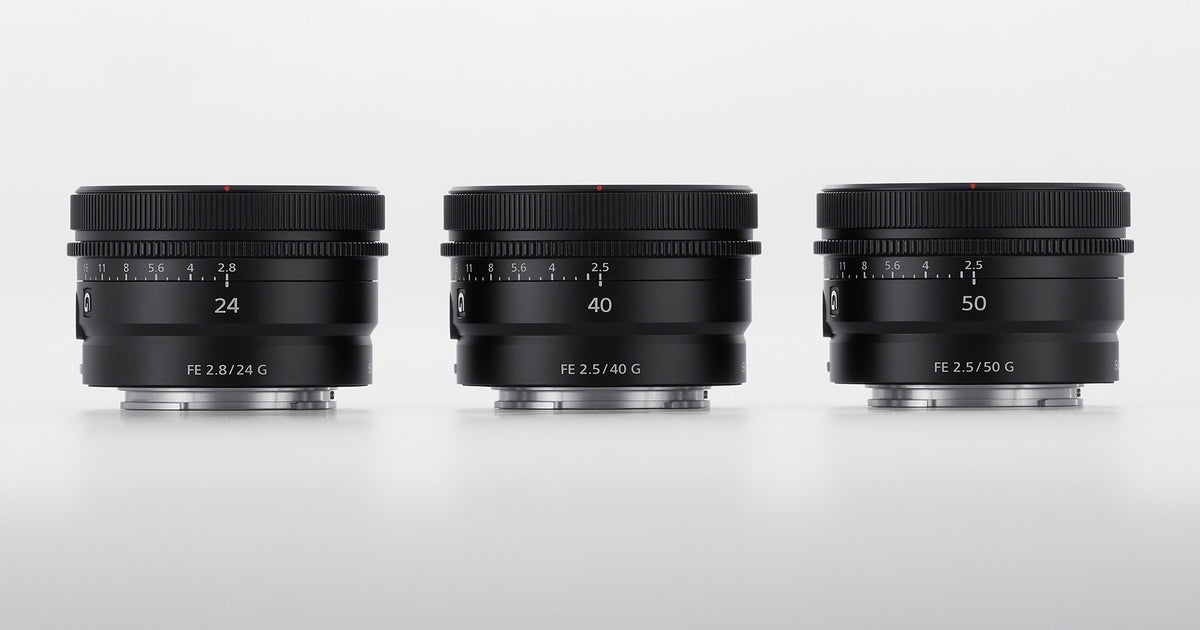 Sony Electronics Introduces Three New High-Performance G Lenses™ To ...