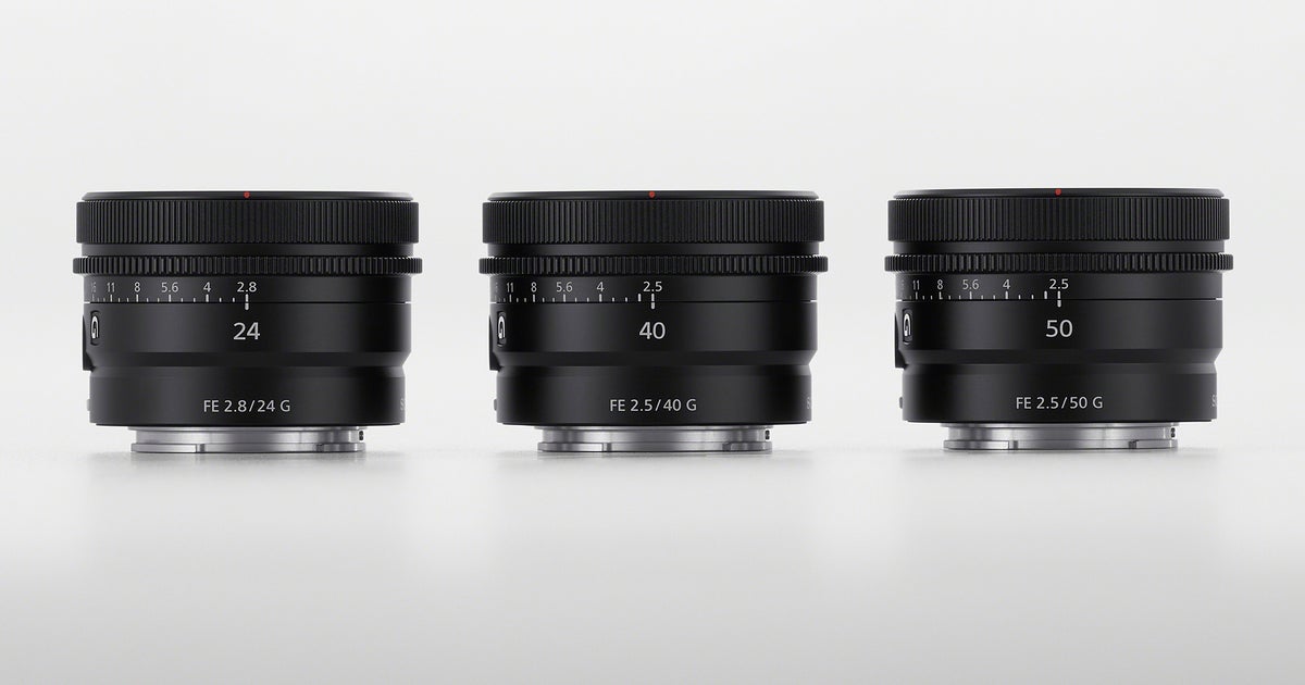 Alpha Lens Sony Electronics Introduces Three New High-Performance G Lenses™ To ...