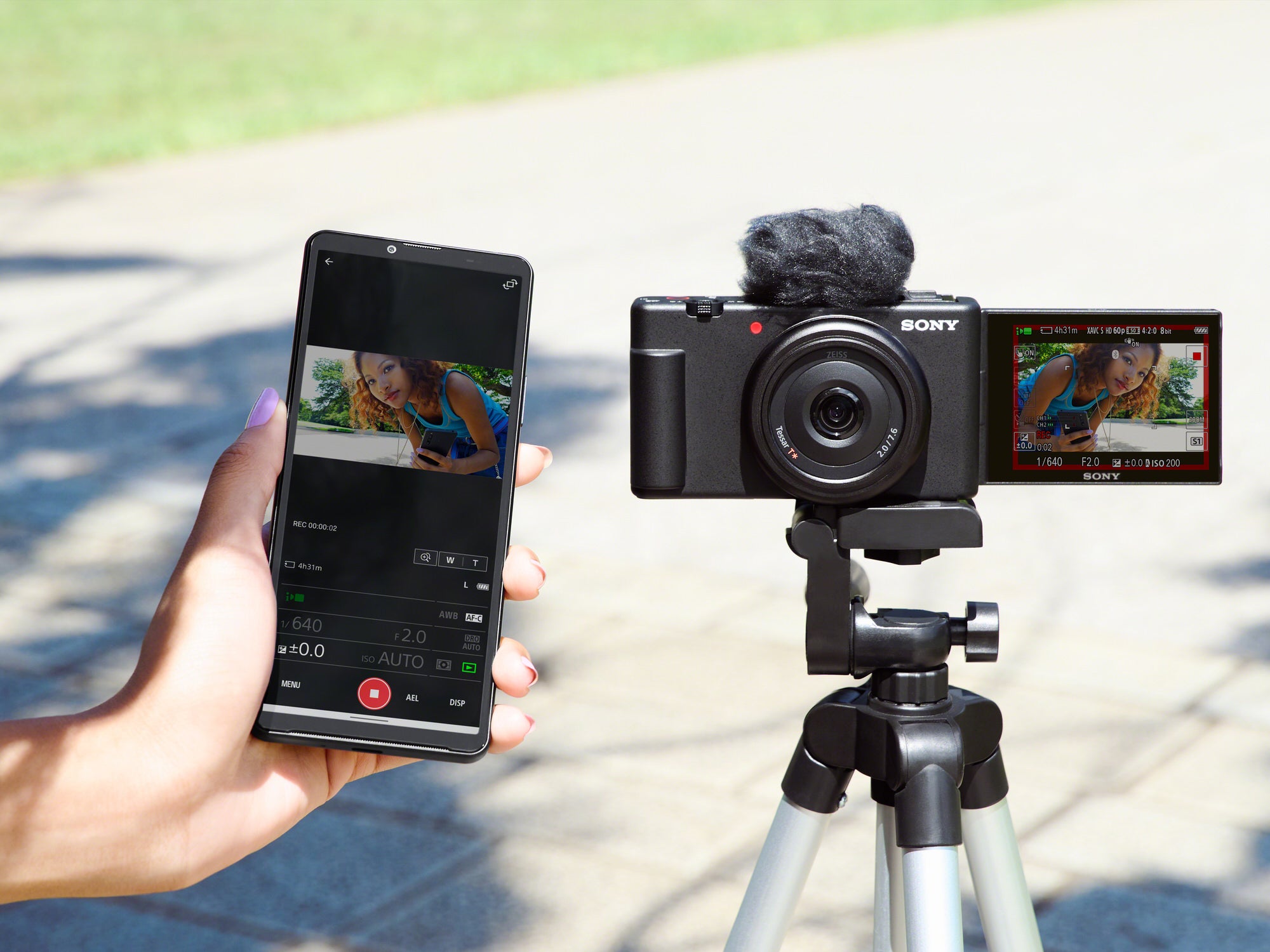 Sony Electronics Expands Vlogging Line-Up With New ZV-1F Camera