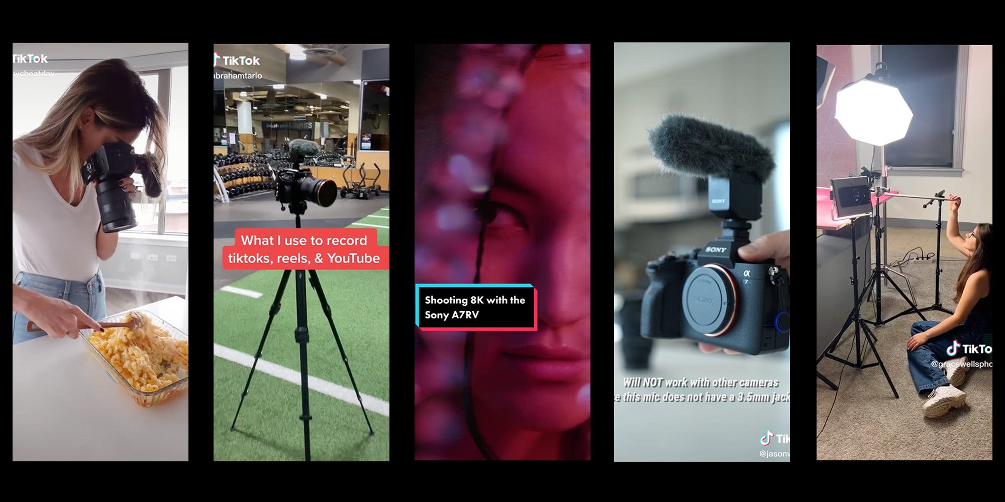 Content Creators, Check Out These Camera Setups For TikTok