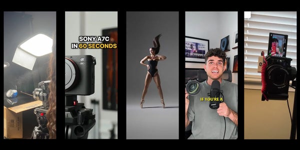 Sony photographers and filmmakers on TikTok