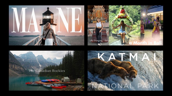 Travel vloggers on YouTube