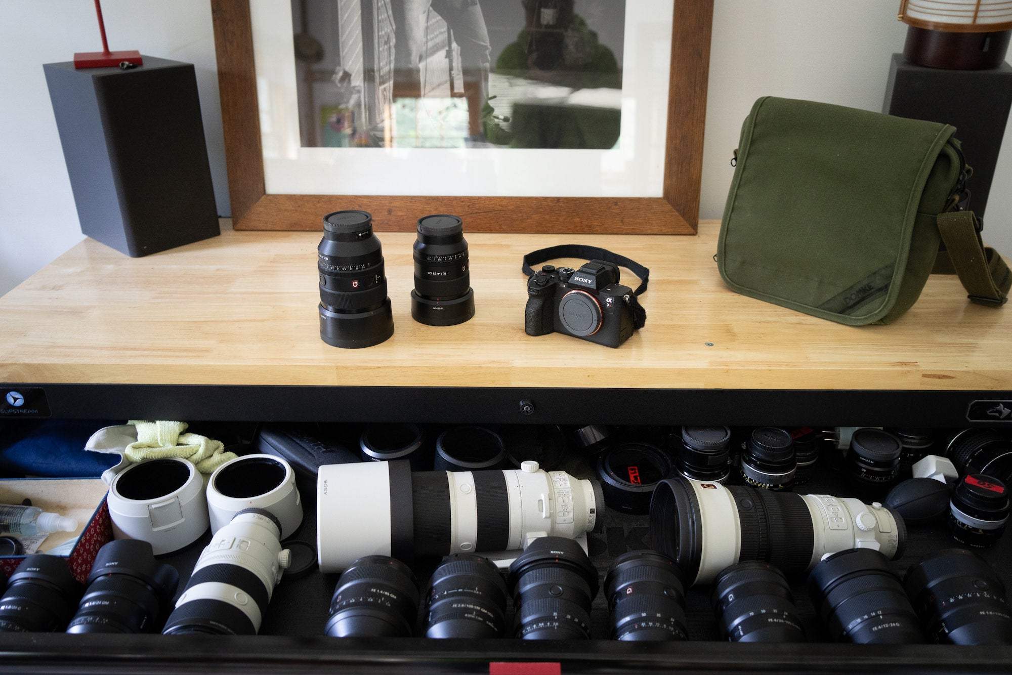 David McLain's Sony Alpha arsenal