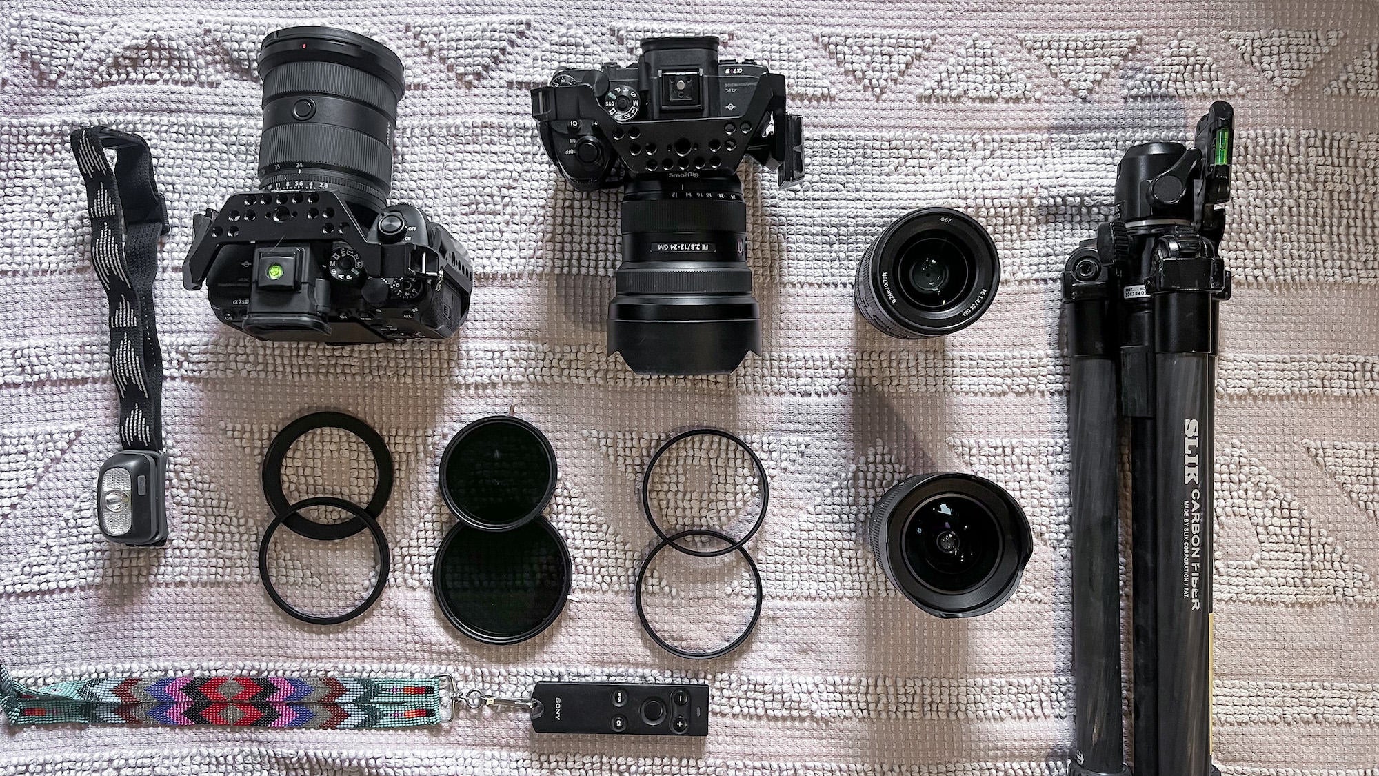 Jess Santos' kit for landscapes, astroscapes and timelapses