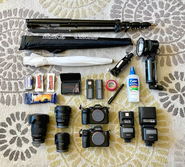 Scott Robert Lim's Mobile Kit For Travel Portraits & More