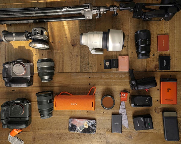 Kesha Lambert's kit for wedding photography