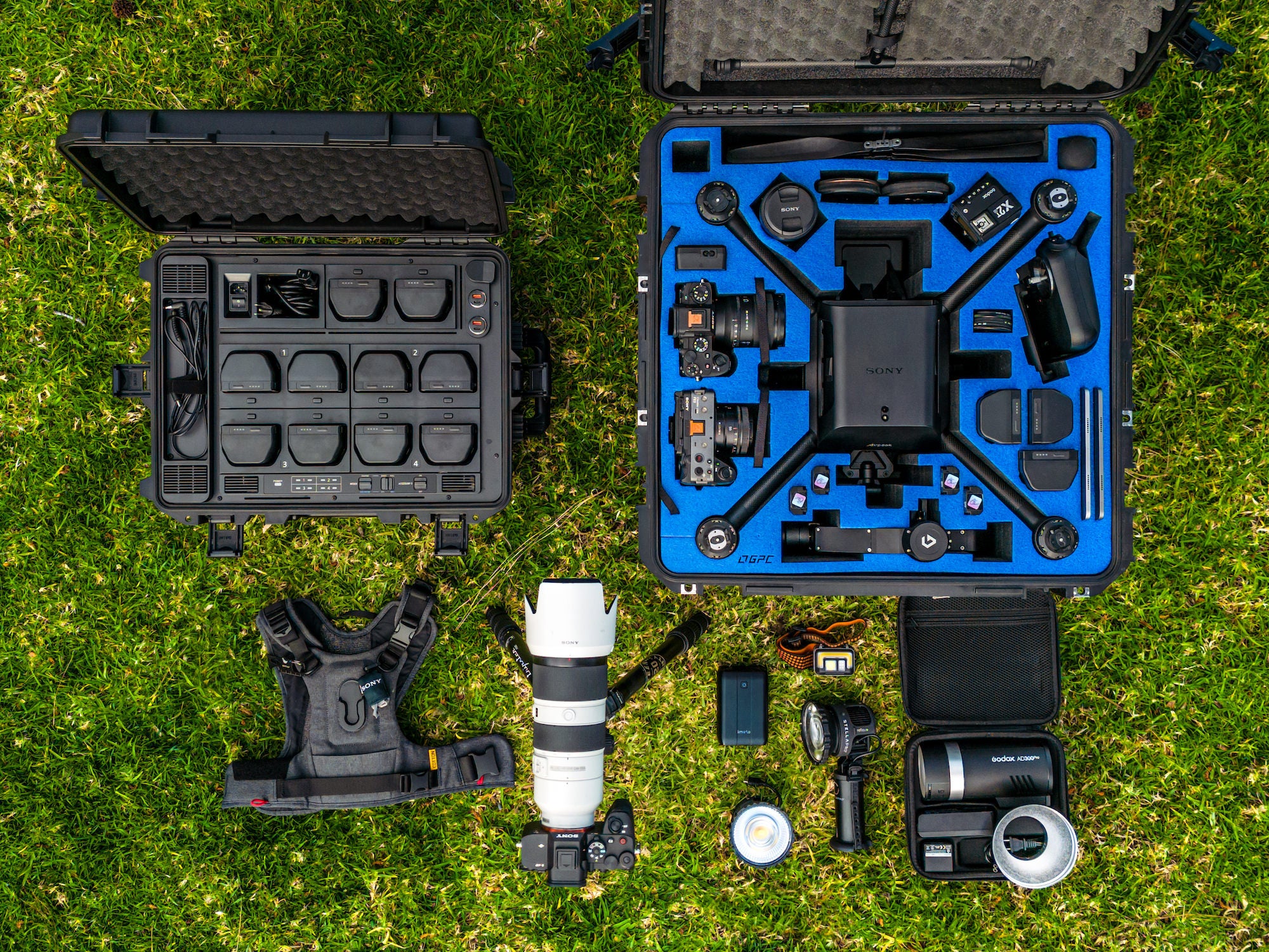Craig Coker's Sony Airpeak & Alpha kit for photo and video
