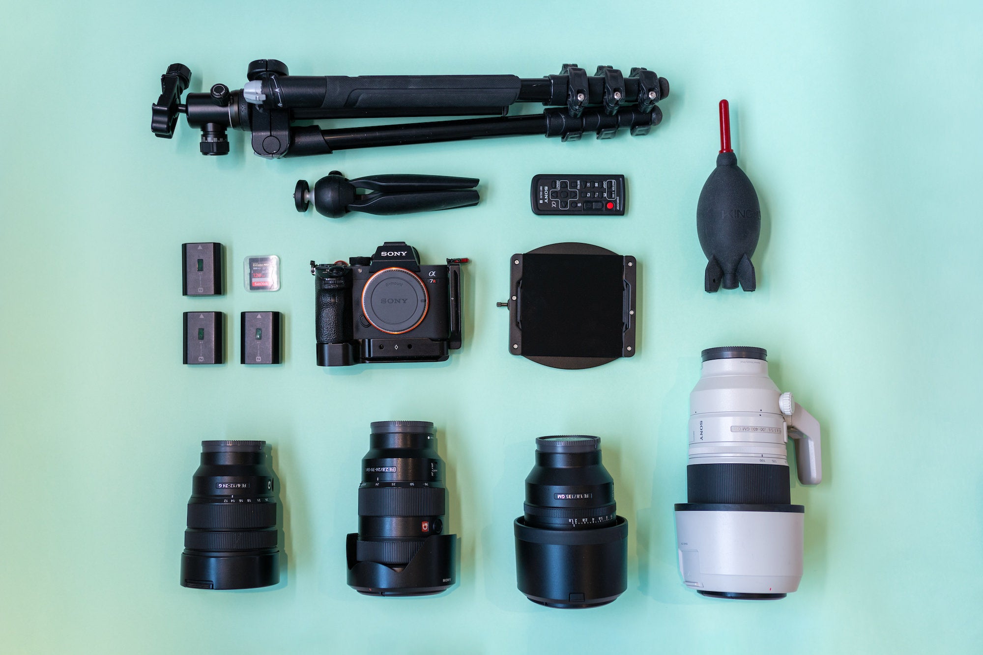 Antoine Buchet's gear for urban scenes