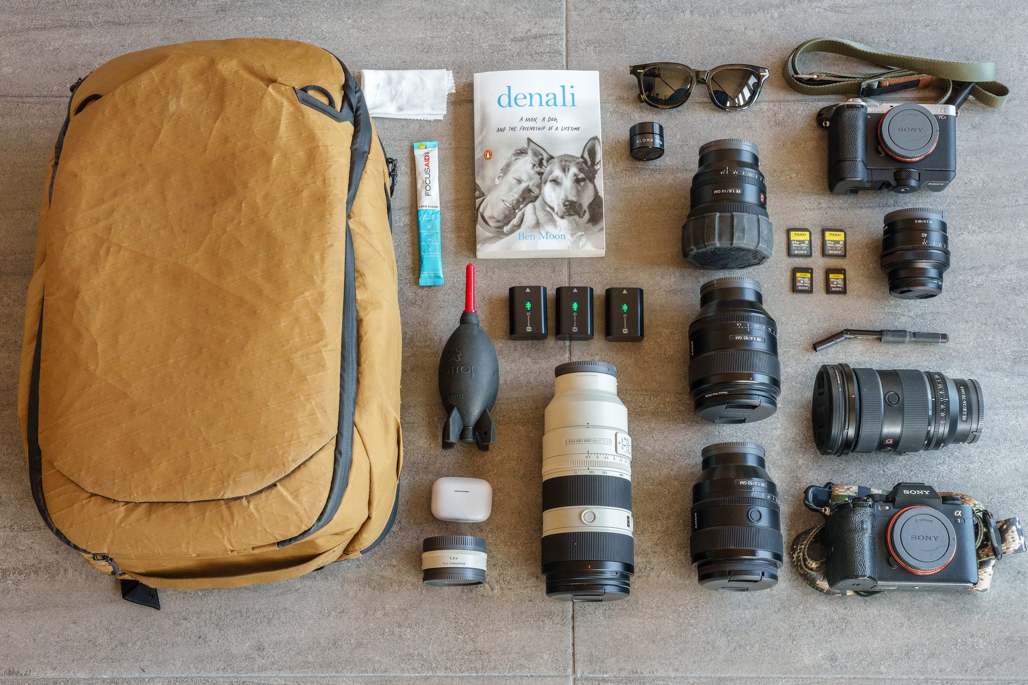 Ben Moon's kit for outdoor lifestyle photography and cinematic video