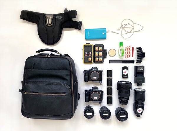 Beth Lavin's kit for portrait and personal brand photography