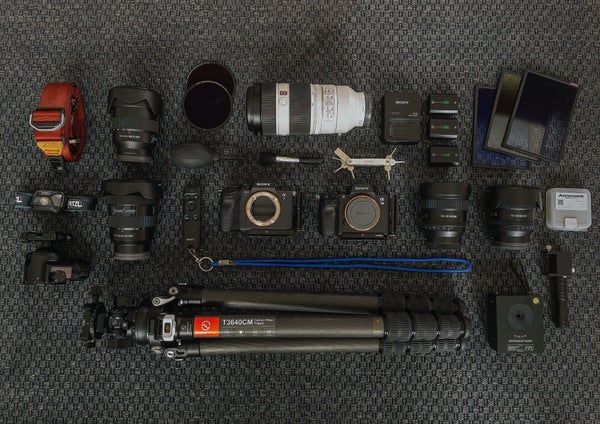 Burak Esenbey's gear for landscapes and starscapes