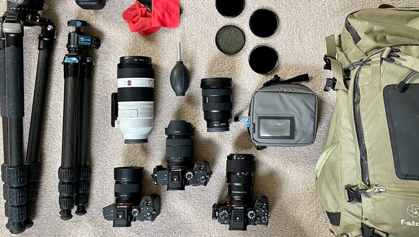 What s In My Bag A Sony Alpha Kit For Landscapes Astroscapes 