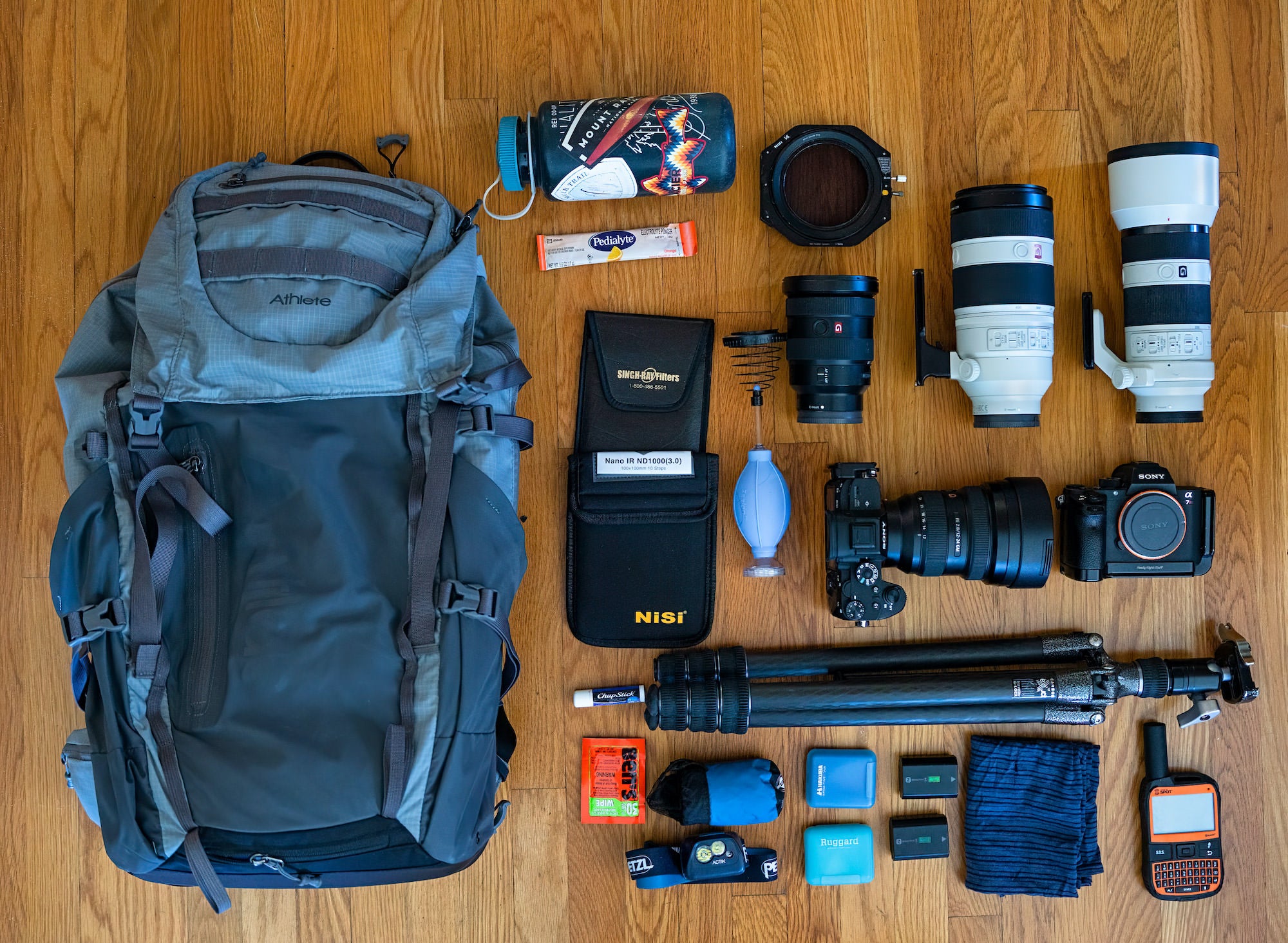 David Dinette's photography kit