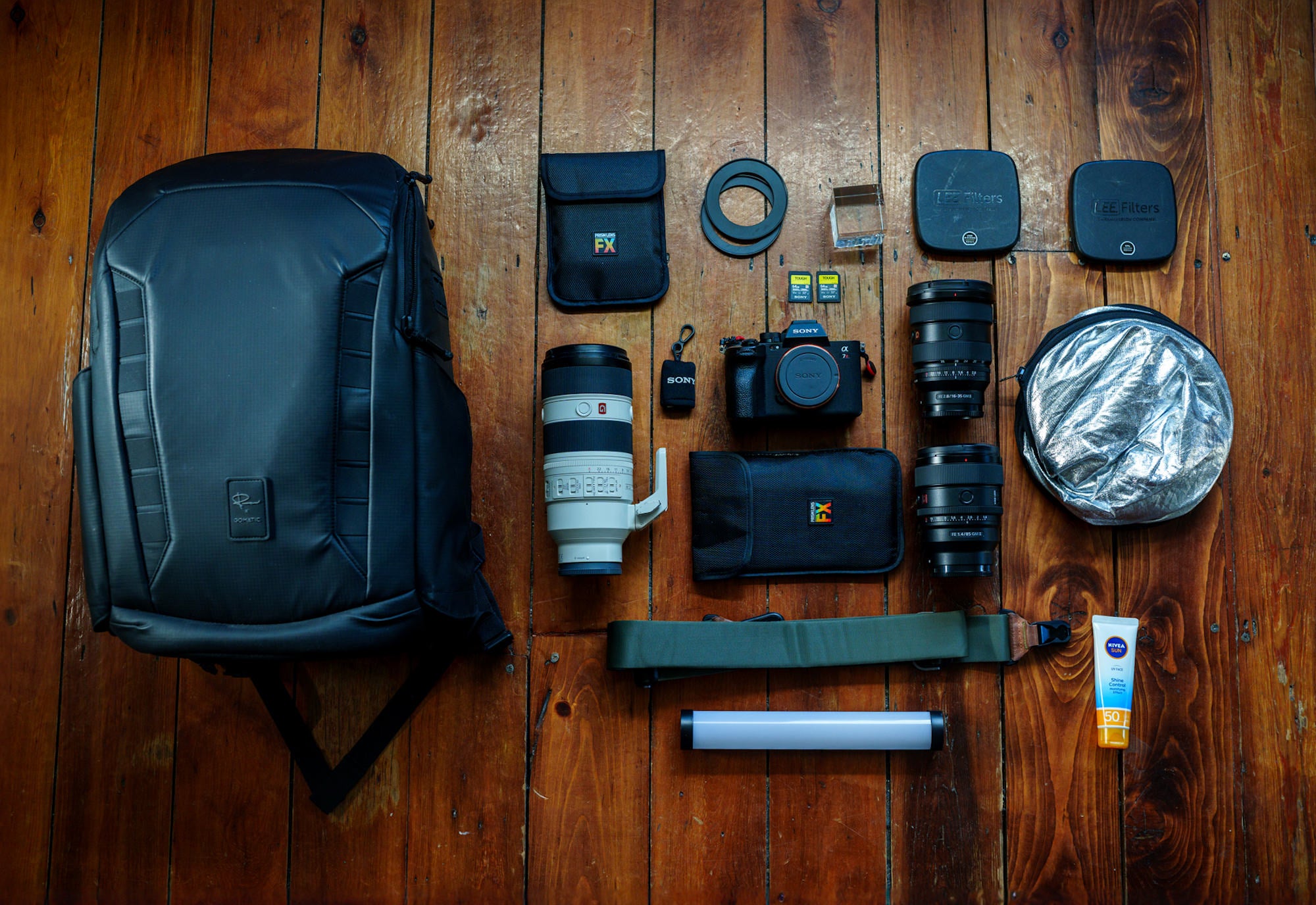 Diána Kenyeres' kit for unconventional portrait photography