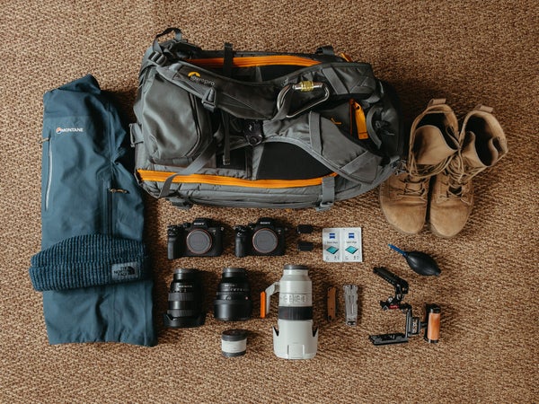 Gareth Llewellyn's Sony Alpha kit for outdoor photography