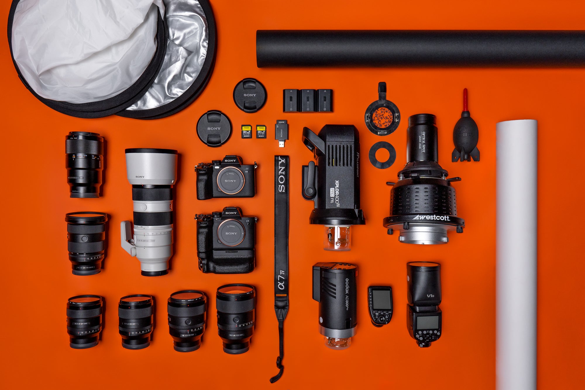 Hananiah Aldrich's gear for portrait photographers