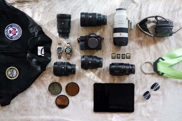 Jeff Berlin's kit for aviation photography