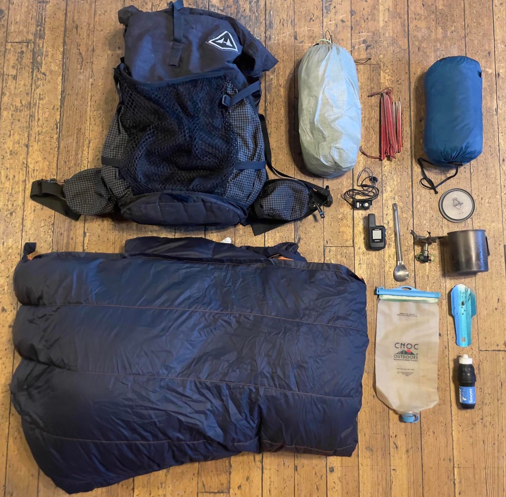 Jeff Oliver's Hiking Gear