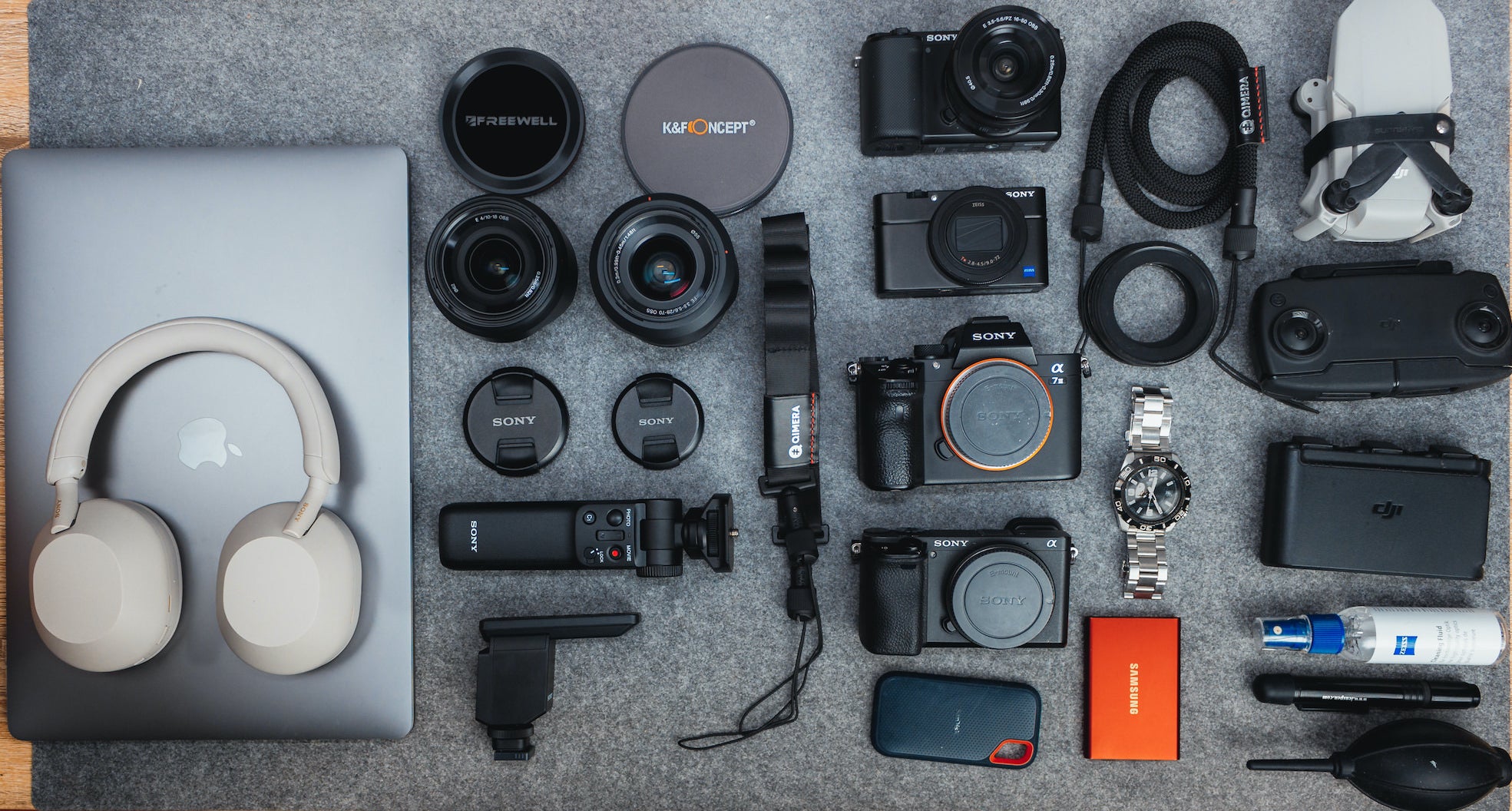 Justin Espejo's gear for vlogging and more