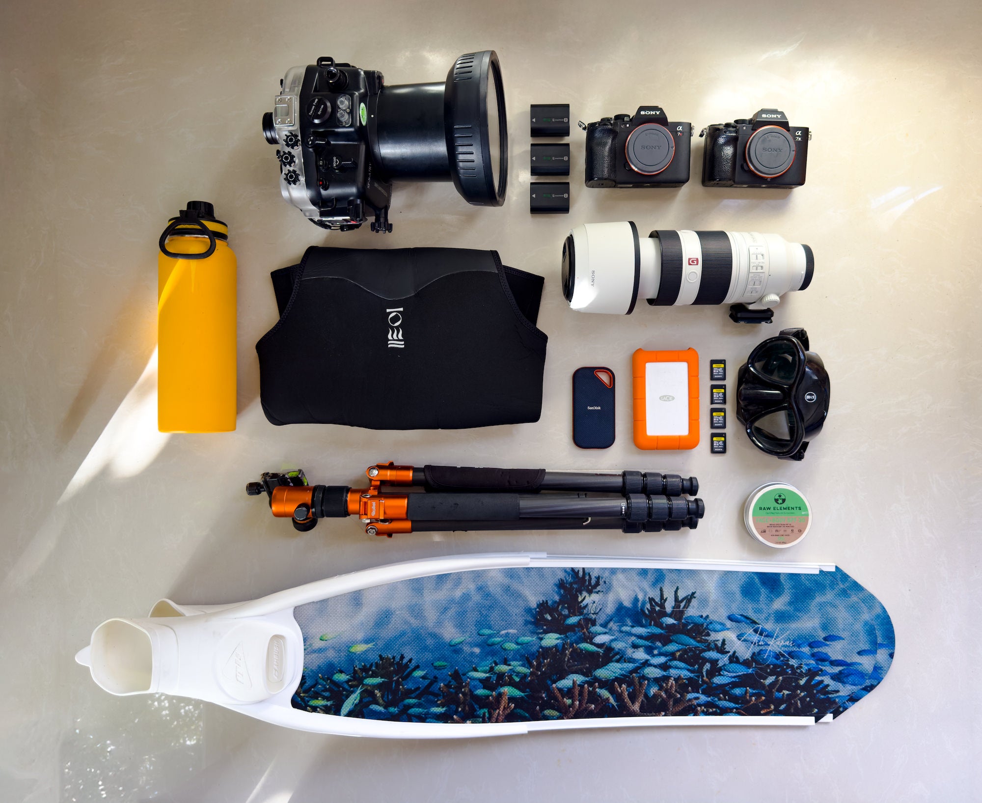 Katjana Cabenda's kit for travel and adventure photography