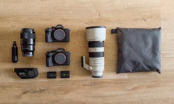 Kyle van Bavel's photography kit for macro and more