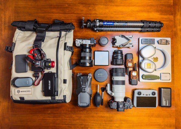 Larry Ginyard's Sony Alpha kit for landscape and travel photography