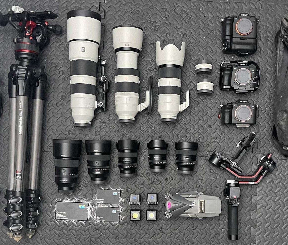 What's In My Bag: This Might Be The Ultimate Sony Alpha Kit For