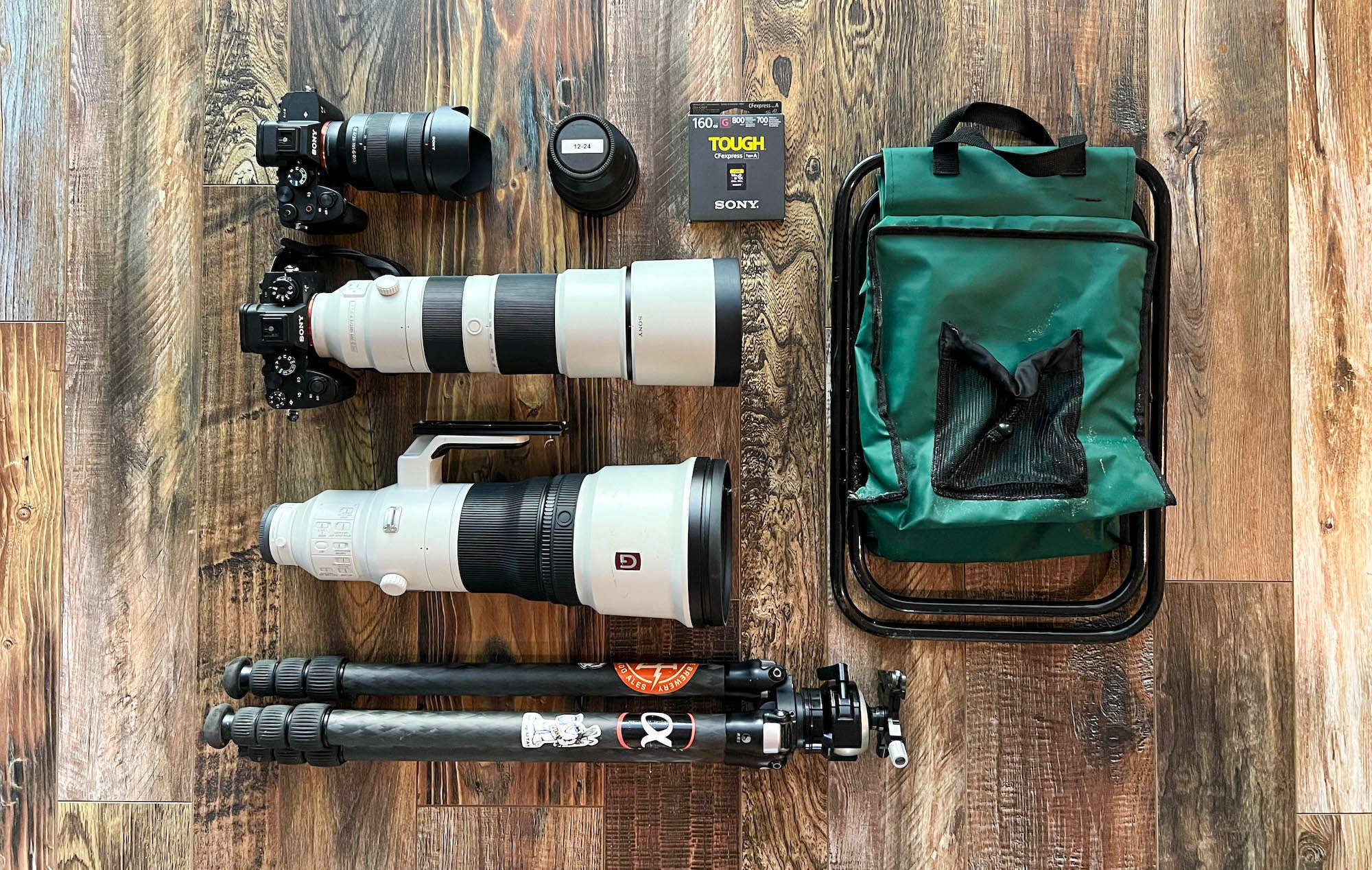 Matt Kloskowski's nature photography kit