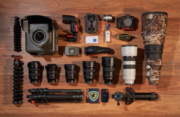 Photographer Michael Eastwell's kit for conservation storytelling