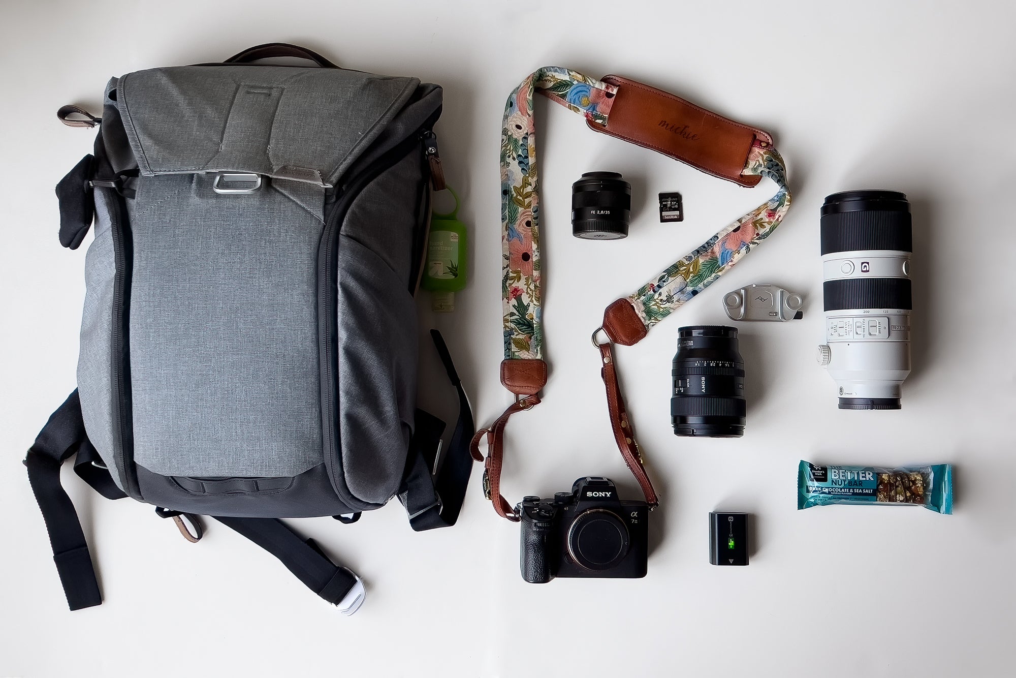 Mickie DeVries' Sony Alpha portrait photography kit