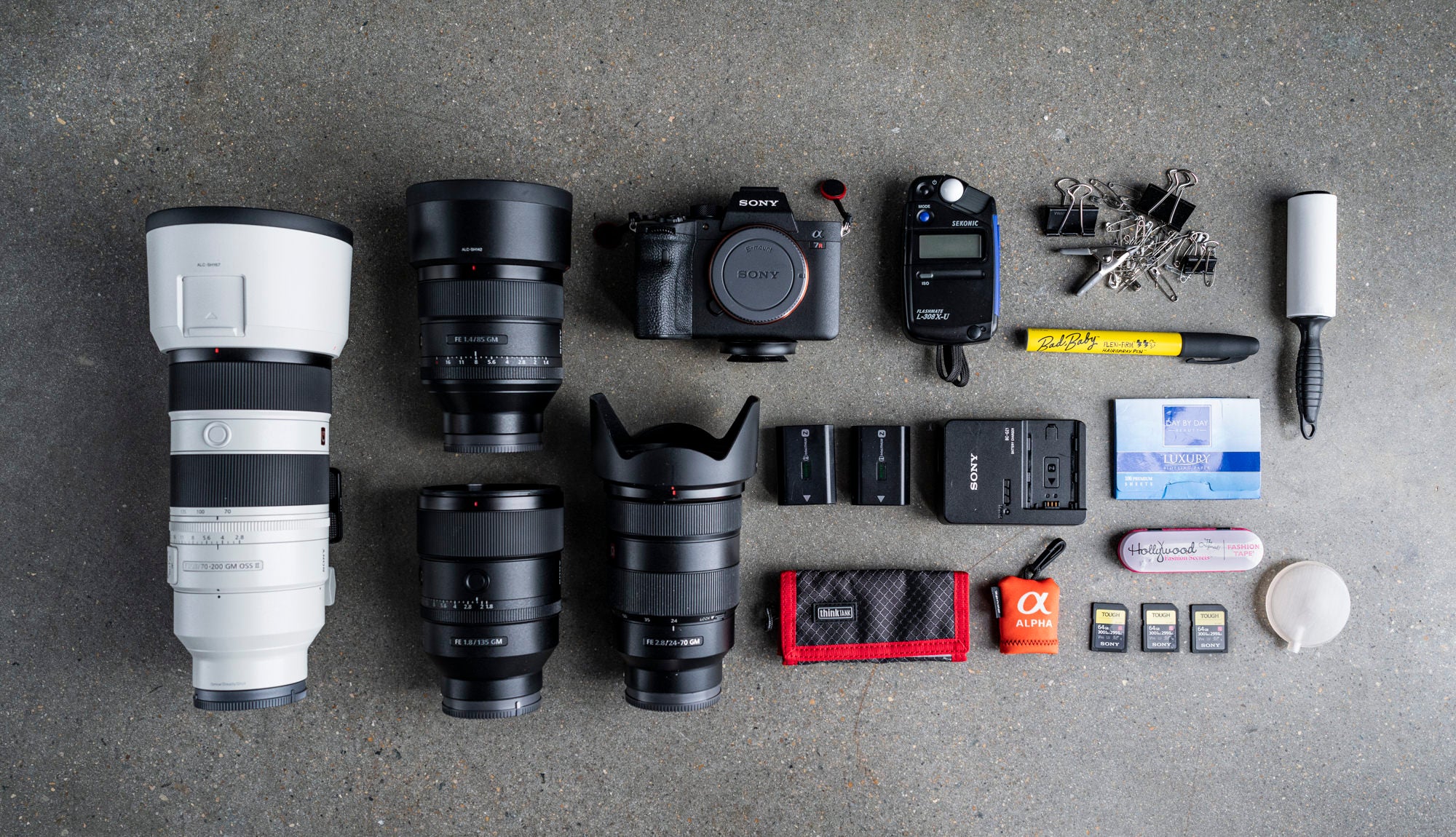 Sony Artisan Monica Sigmon's kit for portraiture