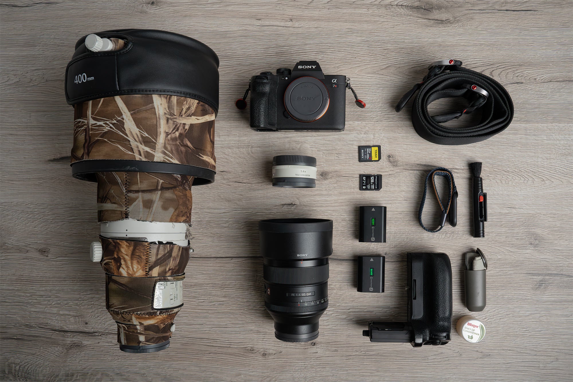 Pascal Maranus' kit for animal and human portraits