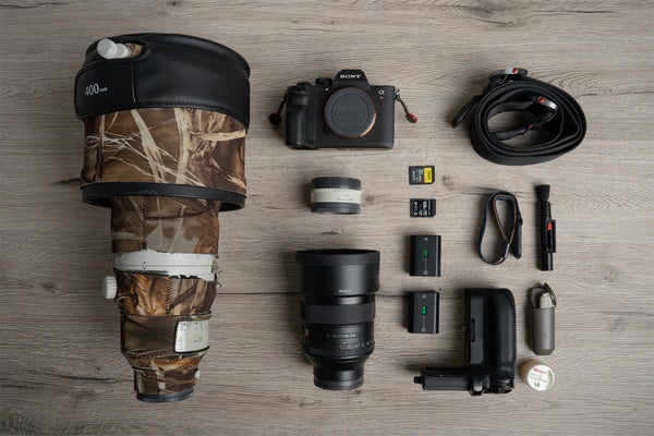 Pascal Maranus' kit for animal and human portraits