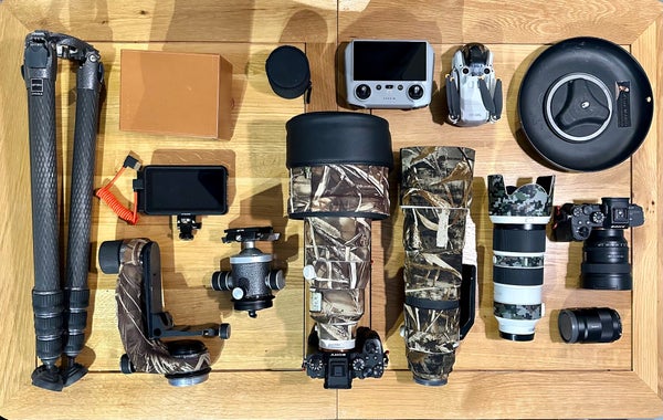 Paul Browning's kit for landscape and wildlife photography