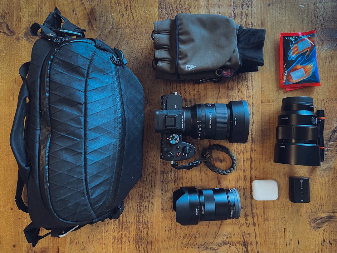 Peter Kalnbach's gear for cinematic street photography