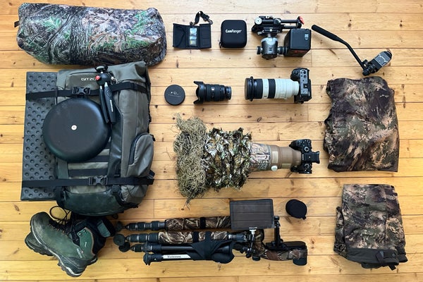 Petri Mäkitalo's Sony kit for wildlife photography