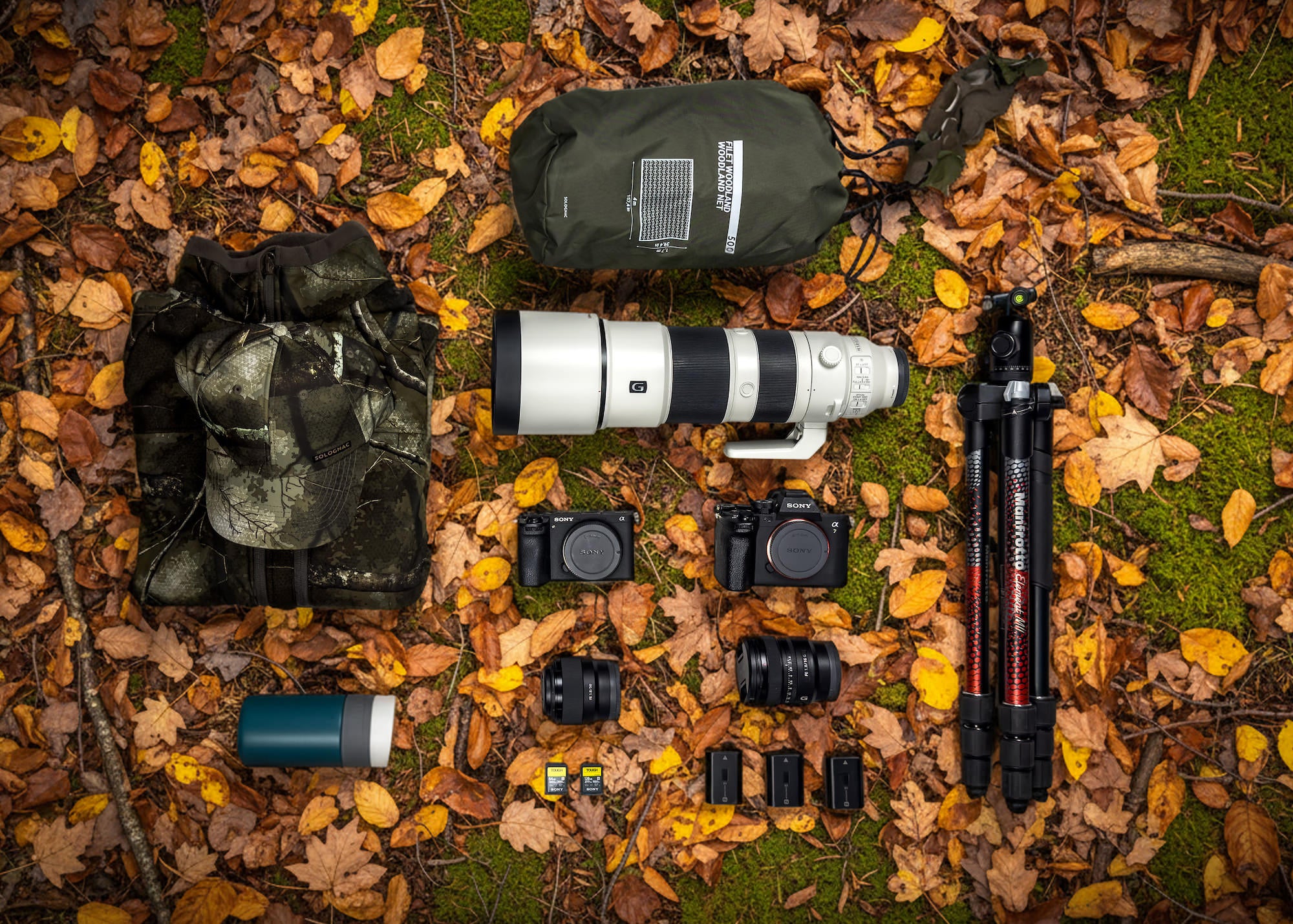 Photography gear for fall colors